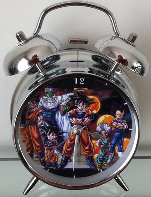 Reloj Despertador Estilo Vintage Dragon Ball De Mesa Alarma