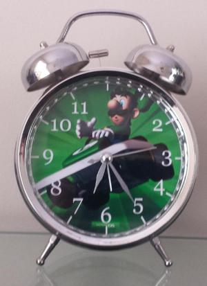 Reloj Despertador Estilo Vintage Luigi De Mario Bros