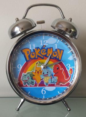 Reloj Despertador Estilo Vintage Pokemon Varios