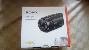 Filmadora Sony Ax33 Uhd 4k Nueva Sellada En Stock