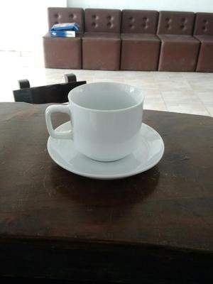 Tazas Café con Platito 10unid