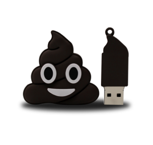 USB de 16 GB emoticon caquita poo