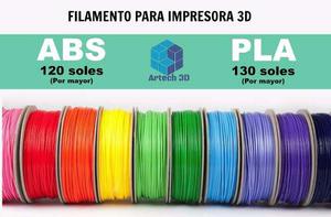 Filamento 3d Premium Abs Pla Para Impresora 3d.dscto X Mayor