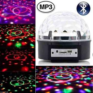 Parlante Bluetooth Mp3 Usb Luces Led Sicodelicas Ritmica Hd