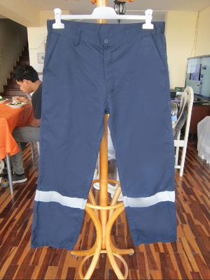 Oferta Pantalón Industrial, De Construccion Azul