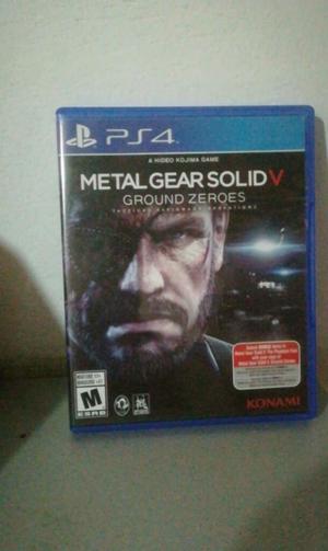 Juego Play 4 Metal Gear