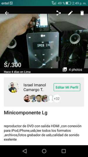 Minicomponente Lg