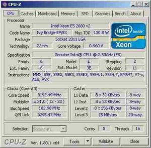 Procesador Xeon 2.8ghz V2 Lganucleos 16cores 25mb Qe5f