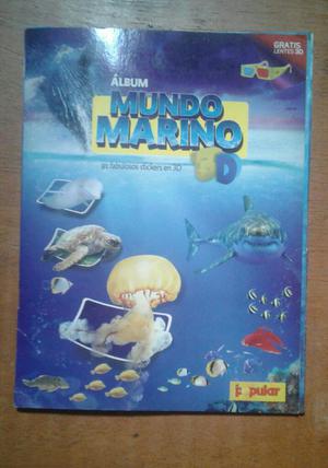 Álbum Mundo Marino 3d