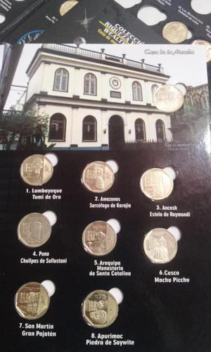 Álbum monedas peruanas 