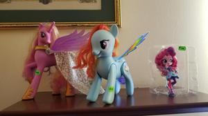 My Little Pony Rainbow Dash y Princesa Celestia