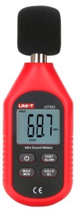 Sonometro Decibelimetr Ut353 Uni-t