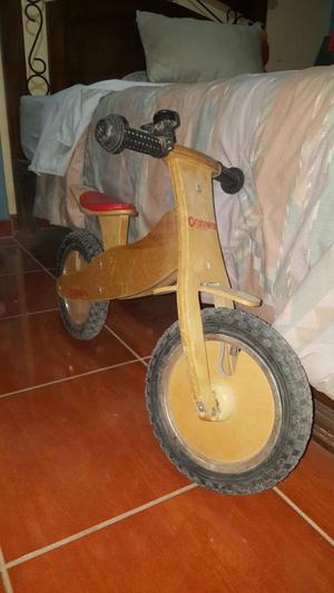 Bicicleta de Madera de Niño No Little
