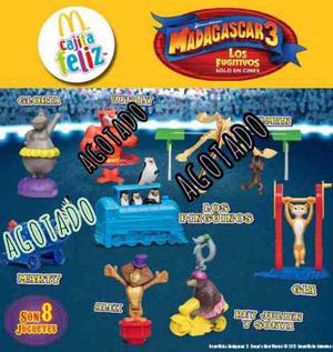 Juguetes Madagascar Mac Donalds.no Disney No Burger