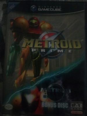 Metroid Prime Con Bonus Disc Gamecube Wii