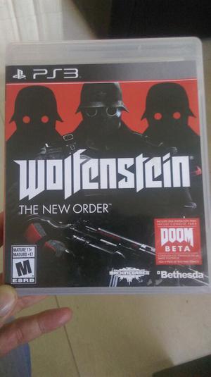Wolfenstein Ps3 Oferta The New Order