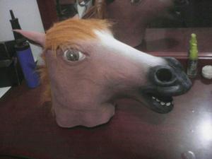 Mascara Cabeza Caballo Cosplay Horse