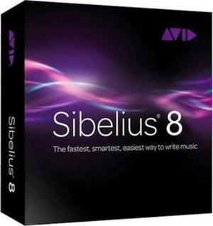 Sibelius 8 Pro 1dvd