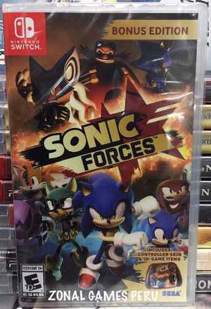 Sonic Forces Bonus Edition Switch Disponible-delievry-envios