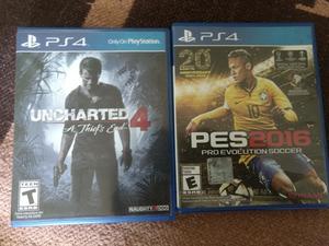 Uncharted 4 Y Pes 