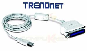 Cable Adaptador De Paralelo A Usb Trendnet Tu-p P/ Pc