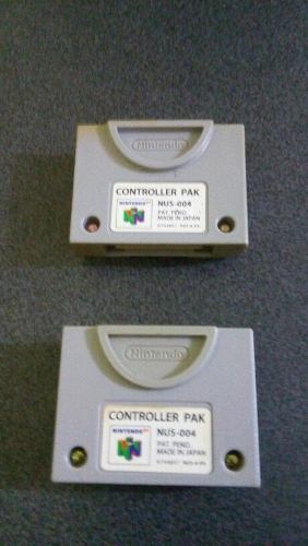 Controller Pak Para Nintendo 64 (memory Card)