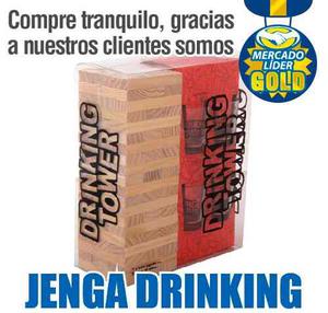 Jenga Drinking Drunken Tower - Juego Con Trago Para Previos