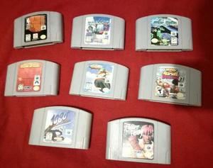 Lote N64 8 Juegos, Nintendo 64