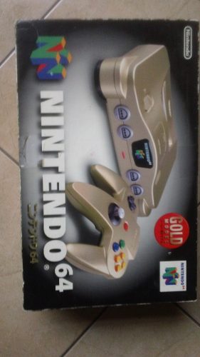 Nintendo 64 Dorado En Caja