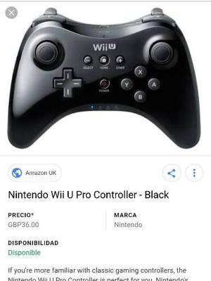 Nintendo Wiiu Pro Controller
