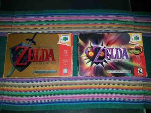 Zelda Ocarina Of Time Y Majora´s Mask Nintendo 64