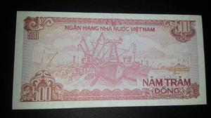 Billete De 500, Vietnam Unc