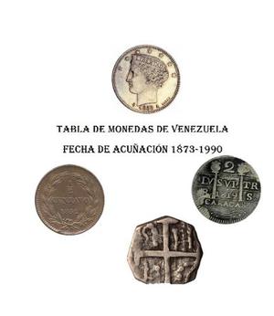 Catálogo -tabla De Monedas De Venezuela  Pdf