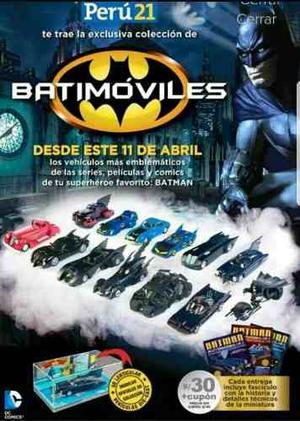Colección Autos De Batman