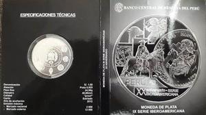 Moneda De Plata - Ix Serie Iberoamericana 20 Aniversario