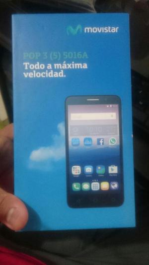 ALCATEL POP A TAPA DE CUERO nuevo