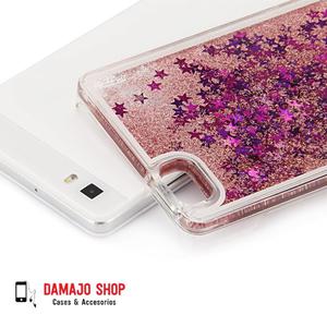 Cases Stylus Pink Glitter Huawei P8
