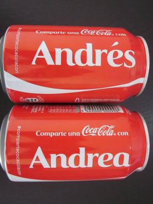 Exclusivo Coca Cola En Lata Con Nombres