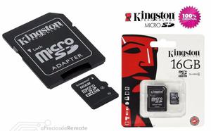 Memoria Micro Sd Kingston 16gb NUEVOS Sellado