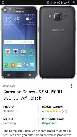 Samsung Galaxi J5 Negro 