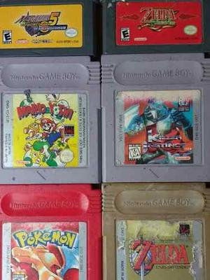 Casetes De Game Boy Color Y Advance