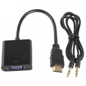 Convertidor de HDMI a VGA con Cable de Audio