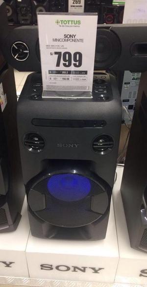 Minicomponente Sony MhcV11 Nuevo