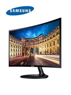 Monitor Samsung Lc24f390fhlxpe, 23.5 Led Curved, x,