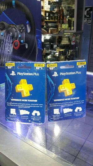 Playstation Plus 12meses USA