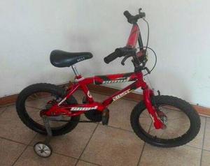 Bicicleta Roja Para Niños Marca Best Aro 16 Para Navidad!!!