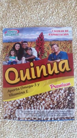 Quinua Organica Perlada 1Kg a 18 Soles