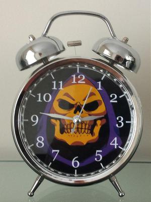 Reloj Despertador Estilo Vintage Comic He Man Skeletor