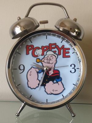 Reloj Despertador Estilo Vintage Popeye