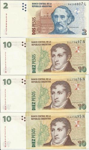 Billetes Argentinos Lt.58